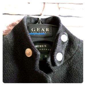 Ralph Lauren Navy Blue Blazer 100% Silk